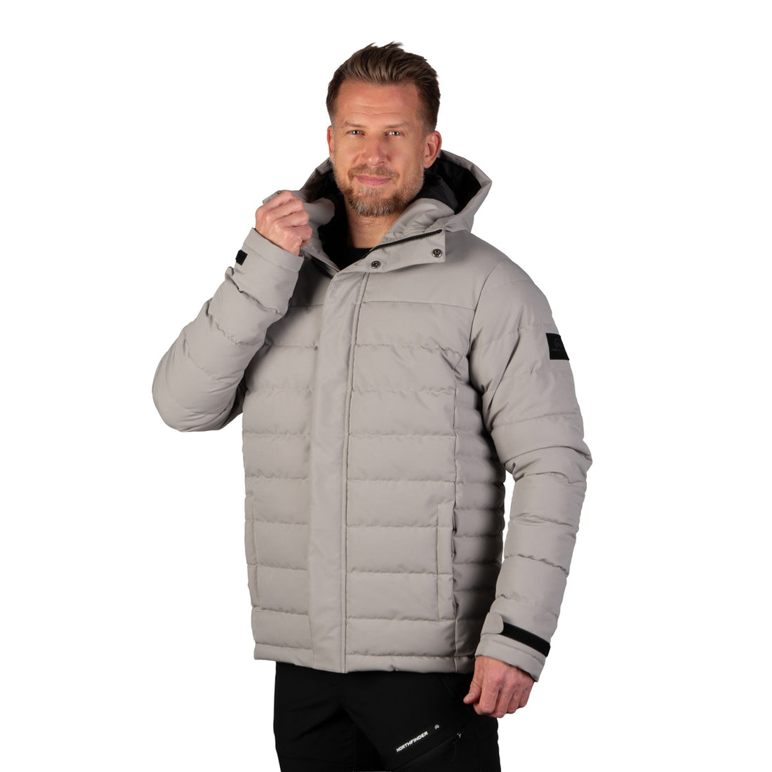 BU-5453SP men's insulated quilted winter jacket RIGOBE