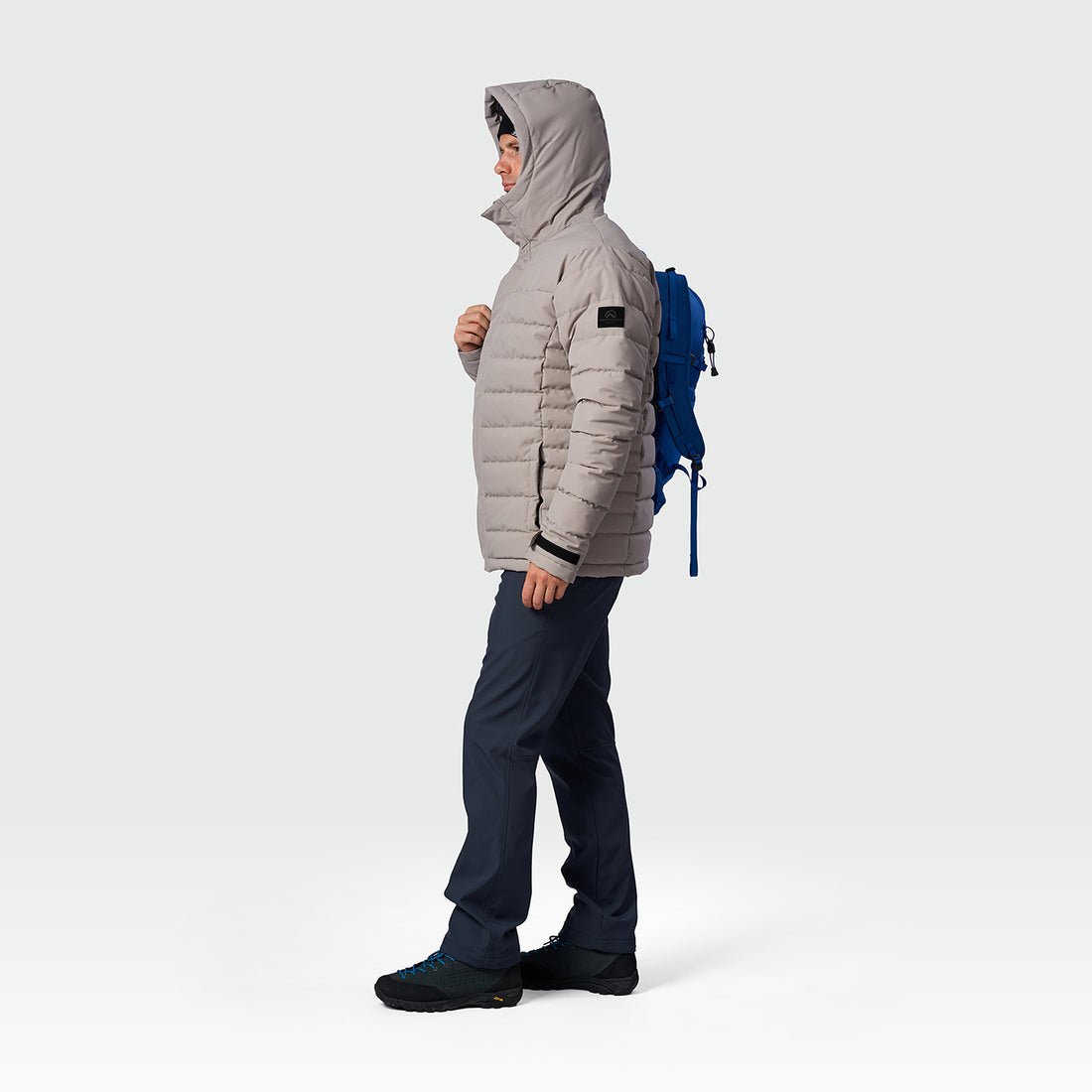 BU-5453SP men's insulated quilted winter jacket RIGOBE