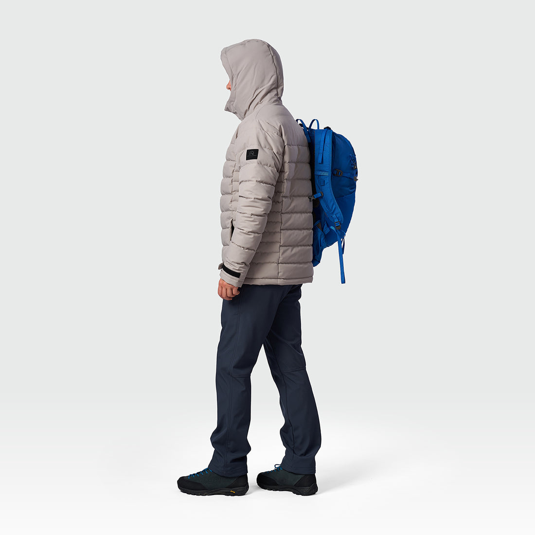 BU-5453SP men's insulated quilted winter jacket RIGOBE