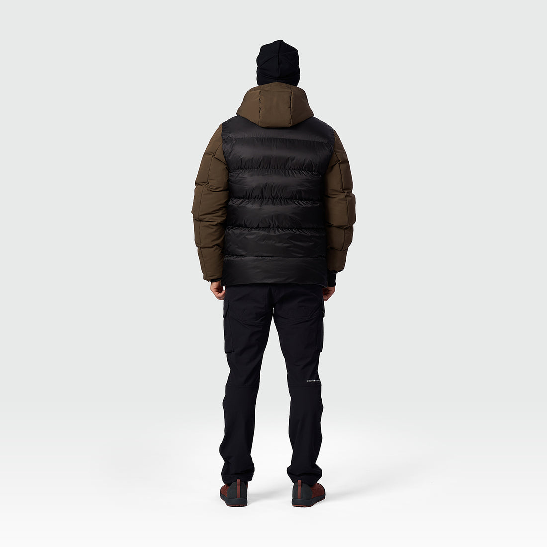 BU-5457SP men's casual trendy insulated long jacket KARRY