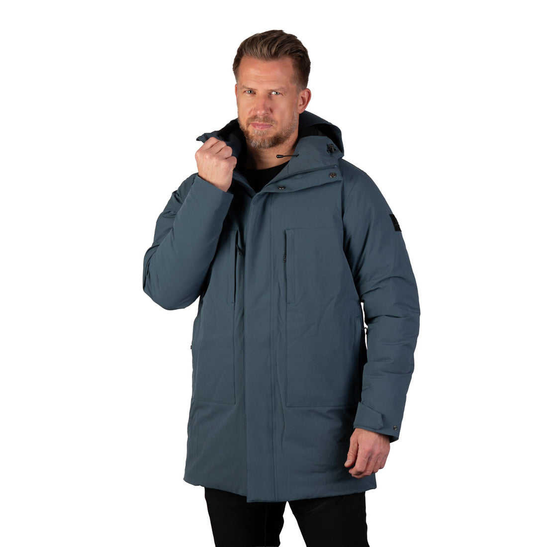 BU-5461SP men's casual insulated long jacket DIOK