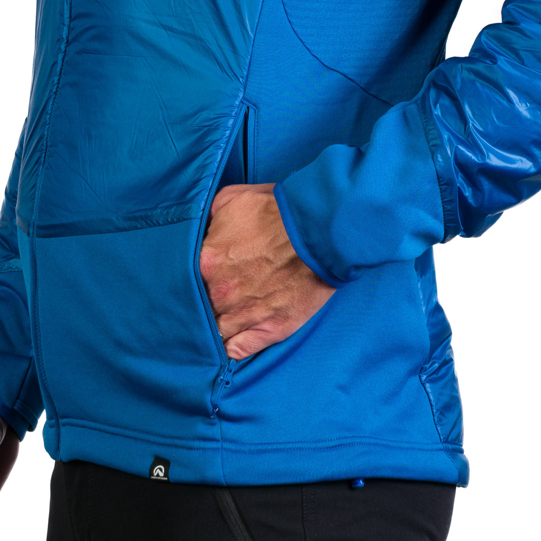 BU-5504PRO men's hybrid jacket with Polartec Alpha Direct