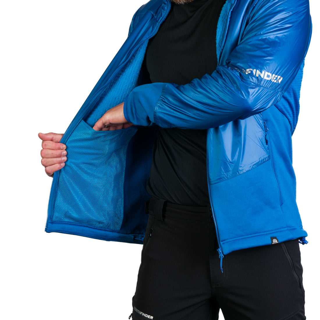 BU-5504PRO men's hybrid jacket with Polartec Alpha Direct