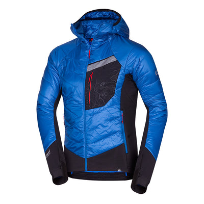 BU-5505PRO men's hybrid active jacket with Primaloft