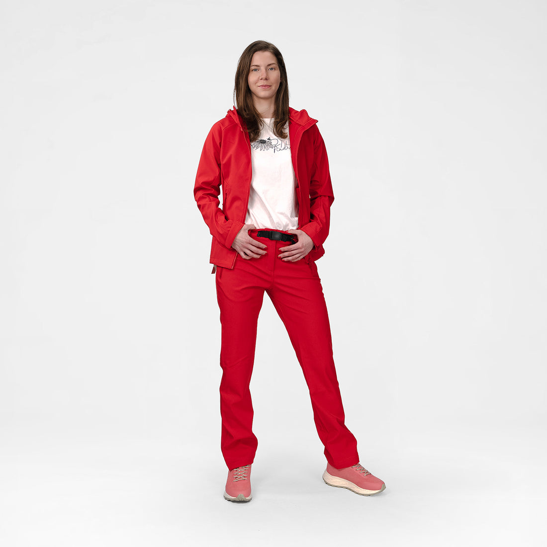 BU-60021OR women's softshell jacket 3L CIARA