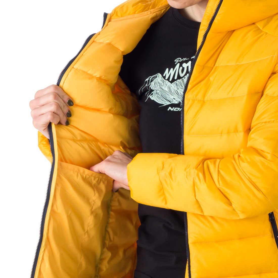 BU-6031OR women's outdoor like down jacket insulated ALTA