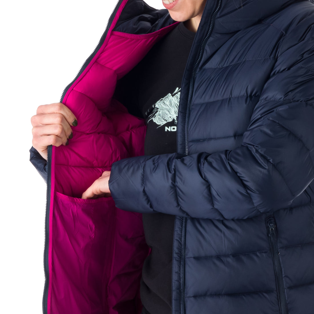 BU-6031OR women's outdoor like down jacket insulated ALTA