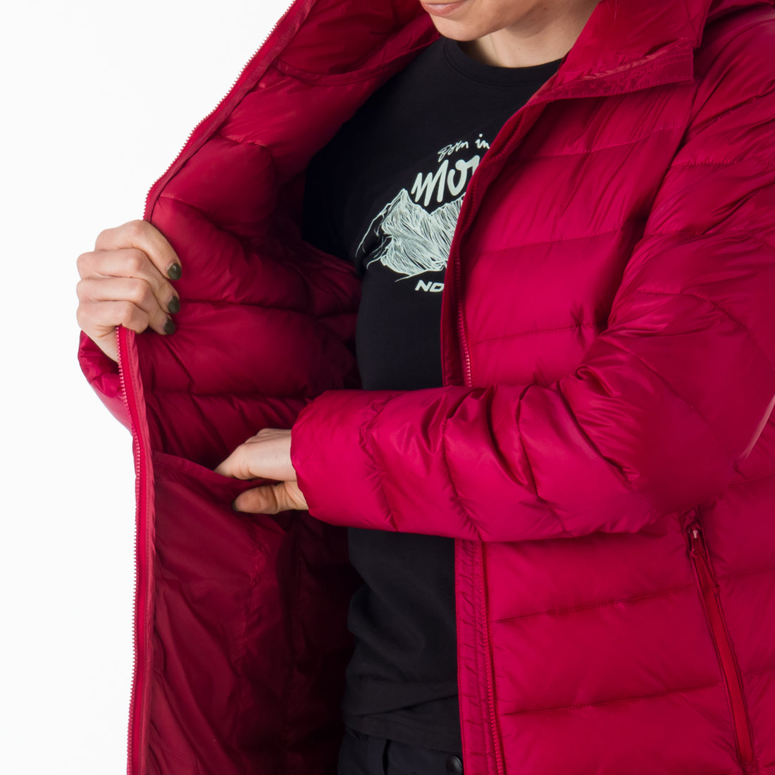 BU-6031OR women's outdoor like down jacket insulated ALTA