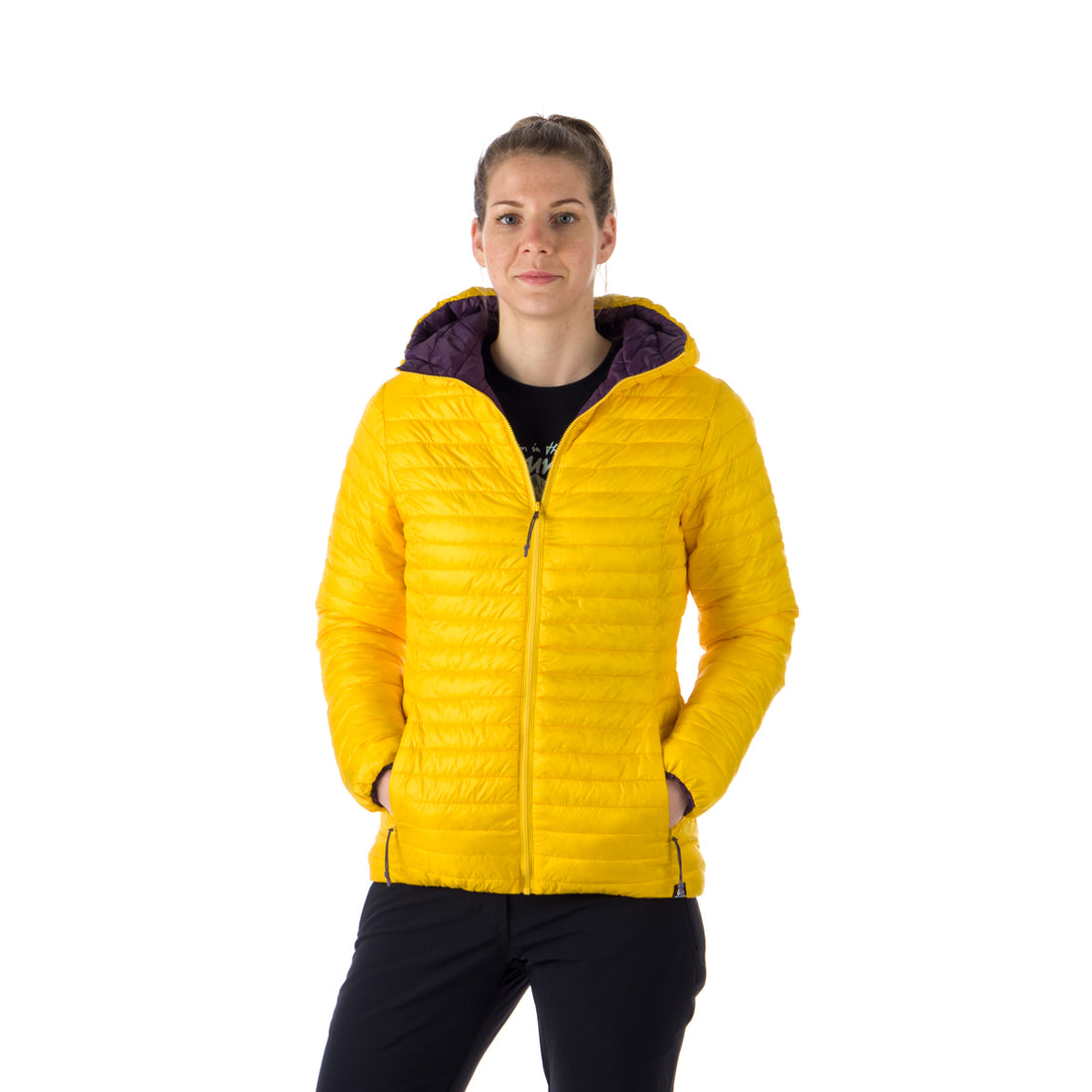 BU-6034OR women's insulated reversible hoody jacket ANNIE