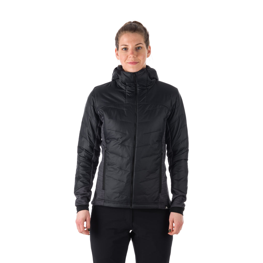 BU-6036OR women's hybrid active trekking jacket with PrimaLoft AUBRIE