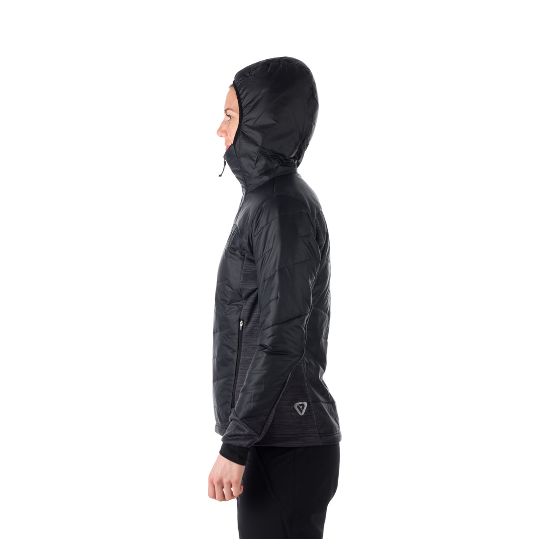 BU-6036OR women's hybrid active trekking jacket with PrimaLoft AUBRIE