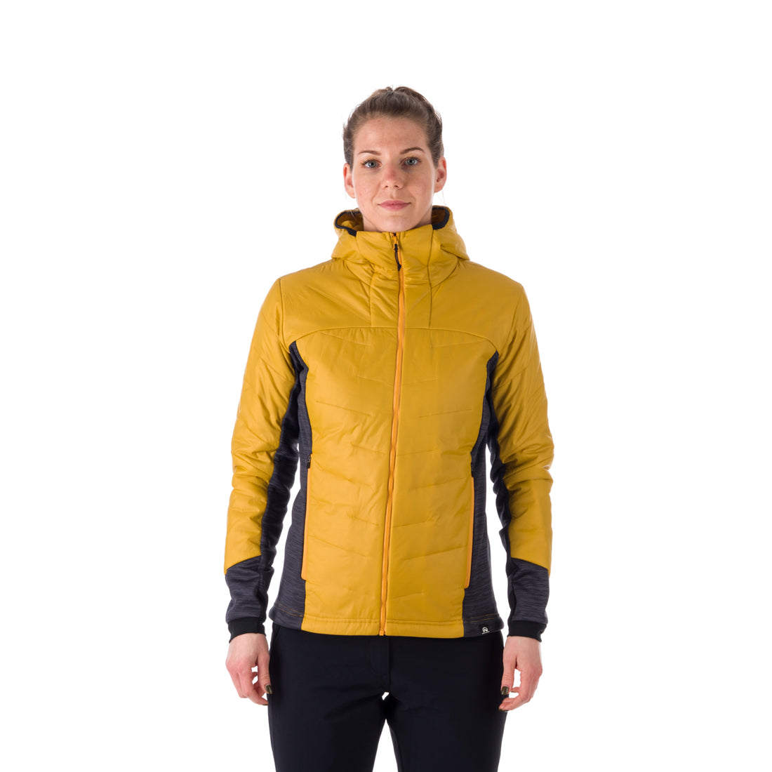 BU-6036OR women's hybrid active trekking jacket with PrimaLoft AUBRIE