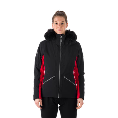 BU-6042SNW women's ski technical insulated jacket fully featured PrimaLoft BLANCHE