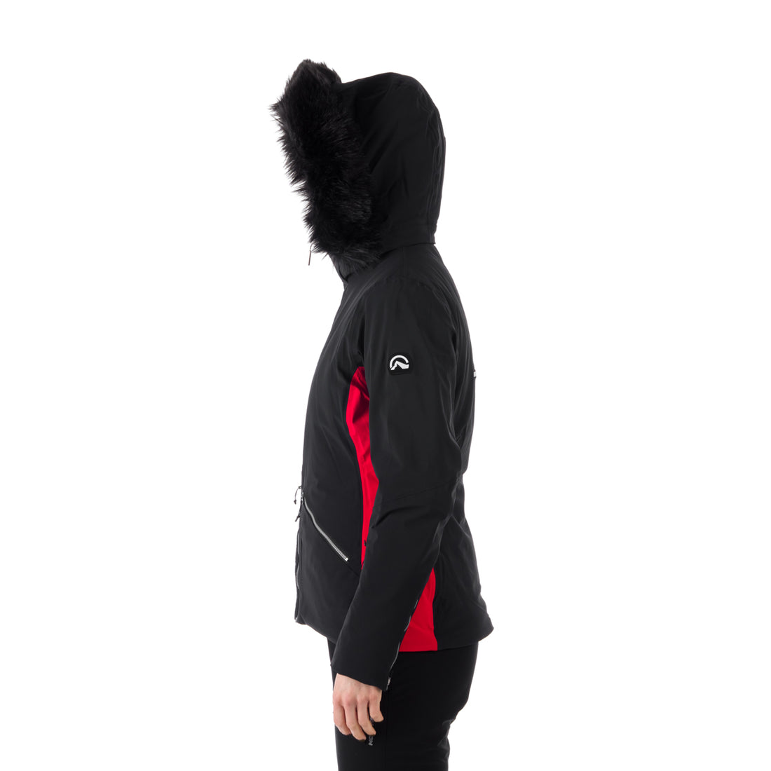 BU-6042SNW women's ski technical insulated jacket fully featured PrimaLoft BLANCHE