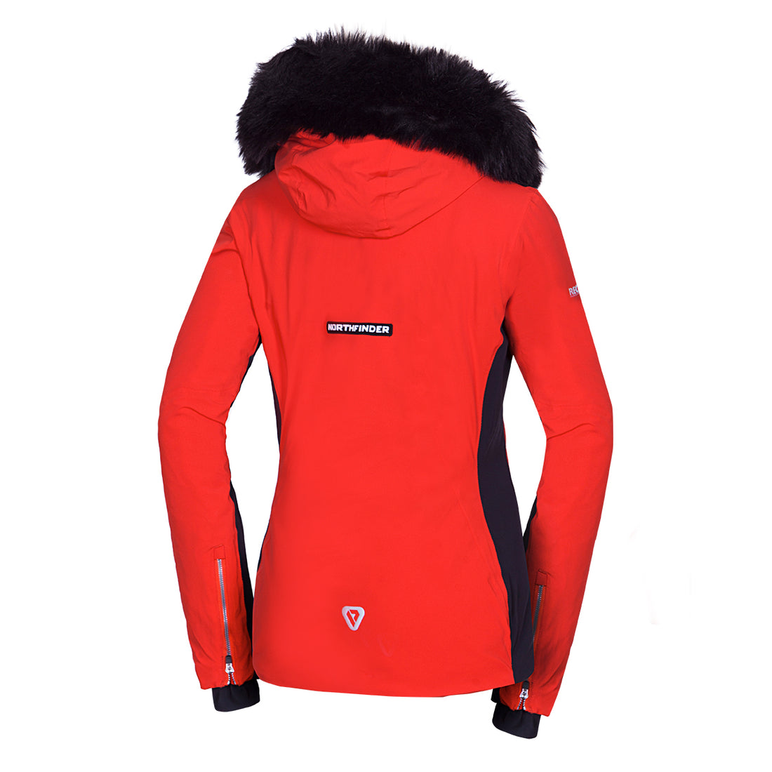 BU-6042SNW women's ski technical insulated jacket fully featured PrimaLoft BLANCHE