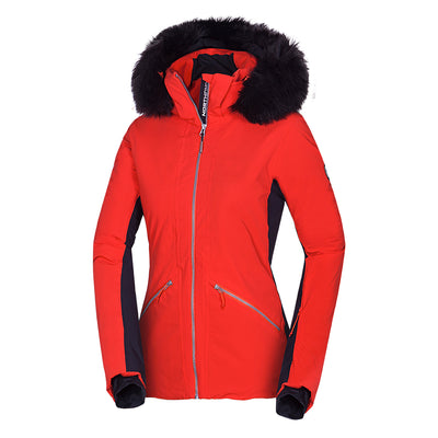 BU-6042SNW women's ski technical insulated jacket fully featured PrimaLoft BLANCHE