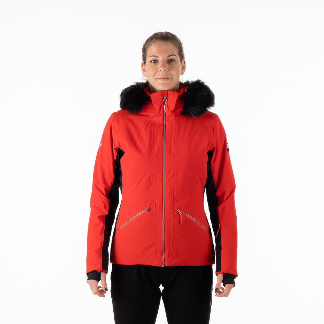 BU-6042SNW women's ski technical insulated jacket fully featured PrimaLoft BLANCHE