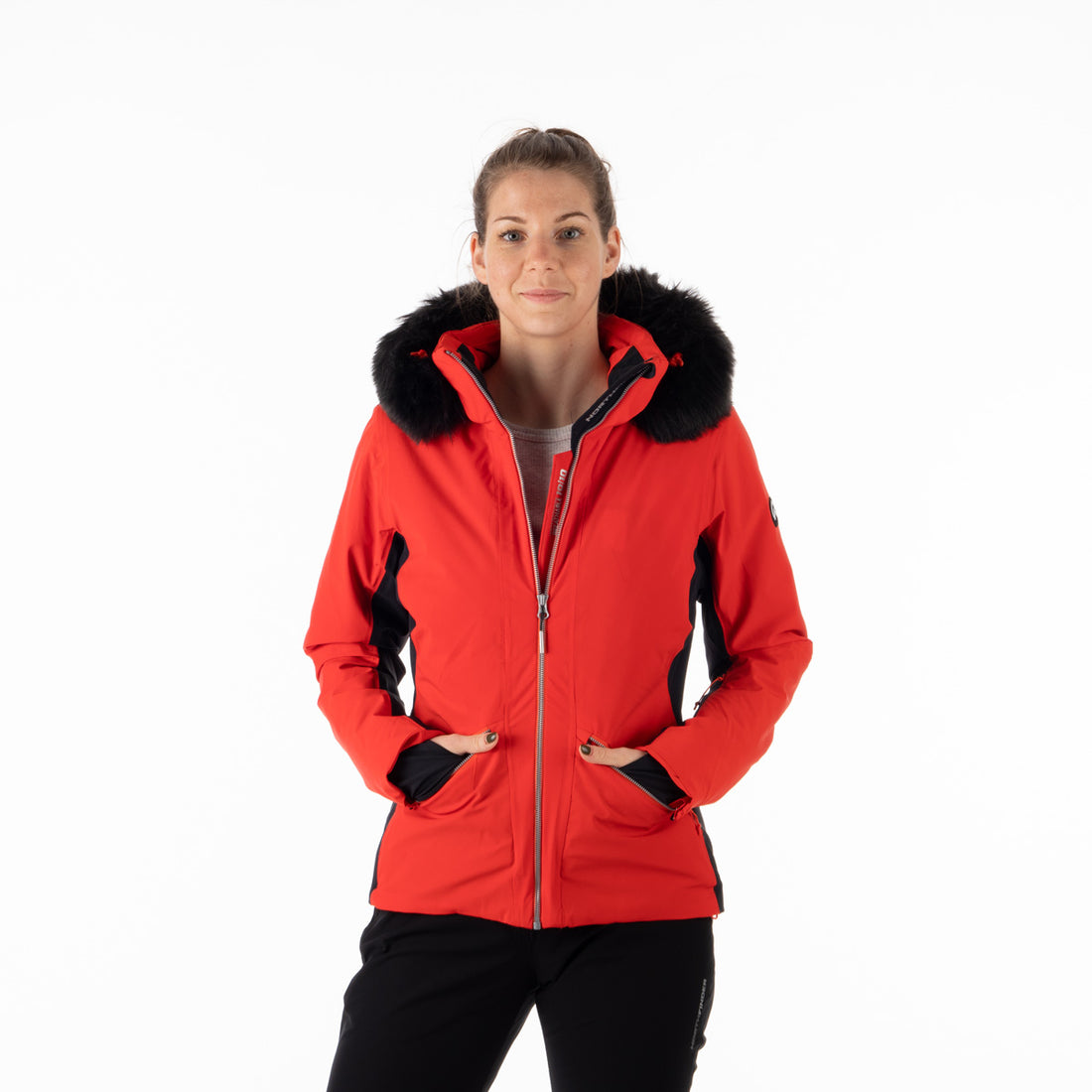 BU-6042SNW women's ski technical insulated jacket fully featured PrimaLoft BLANCHE