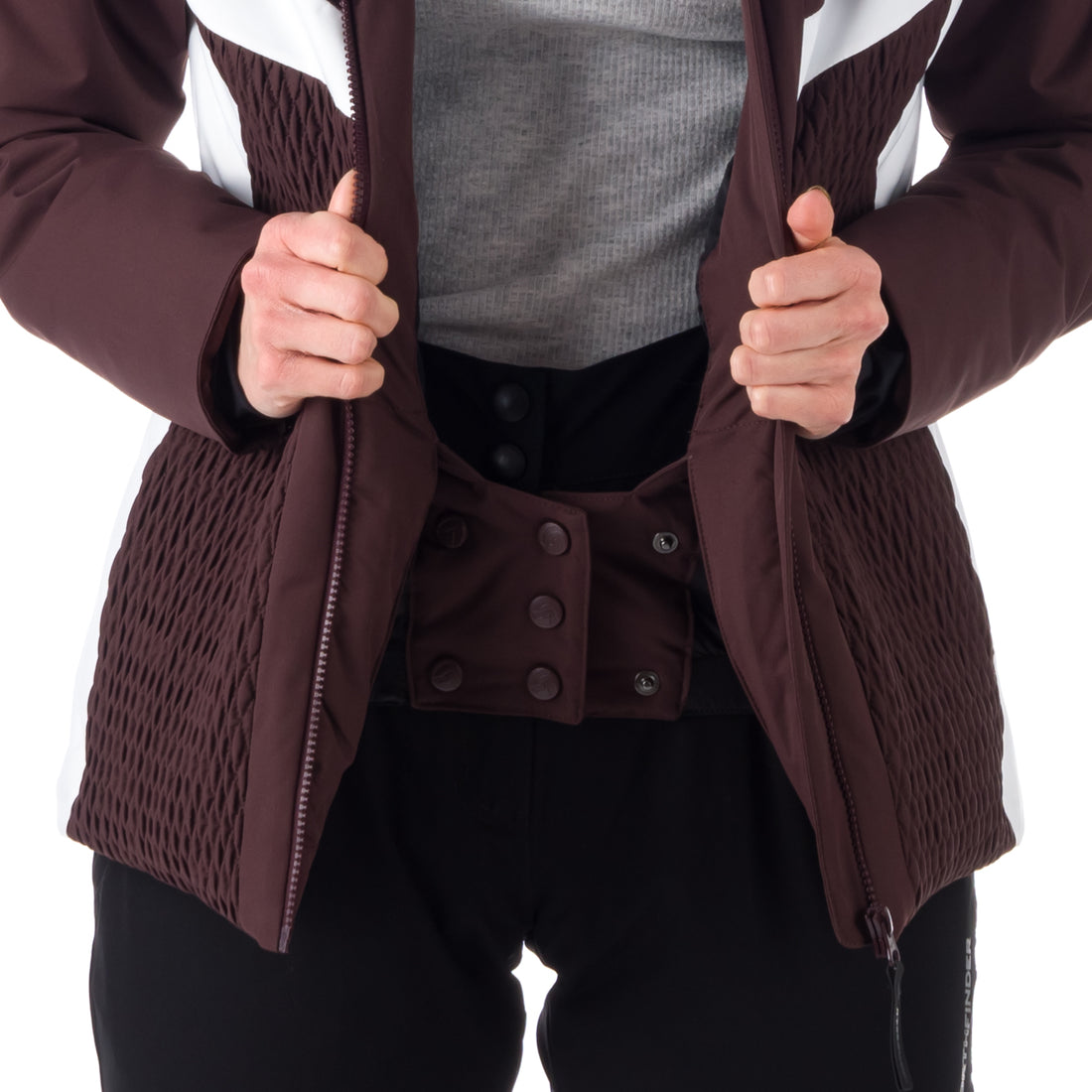 BU-6044SNW women's ski trendy comfort jacket insulated  BRANDI