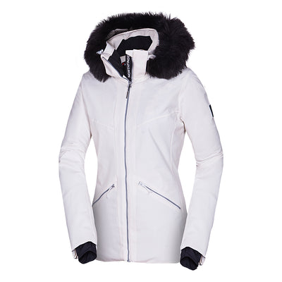 BU-6046SNW women's ski trendy elegant prolonged jacket BRINLEY