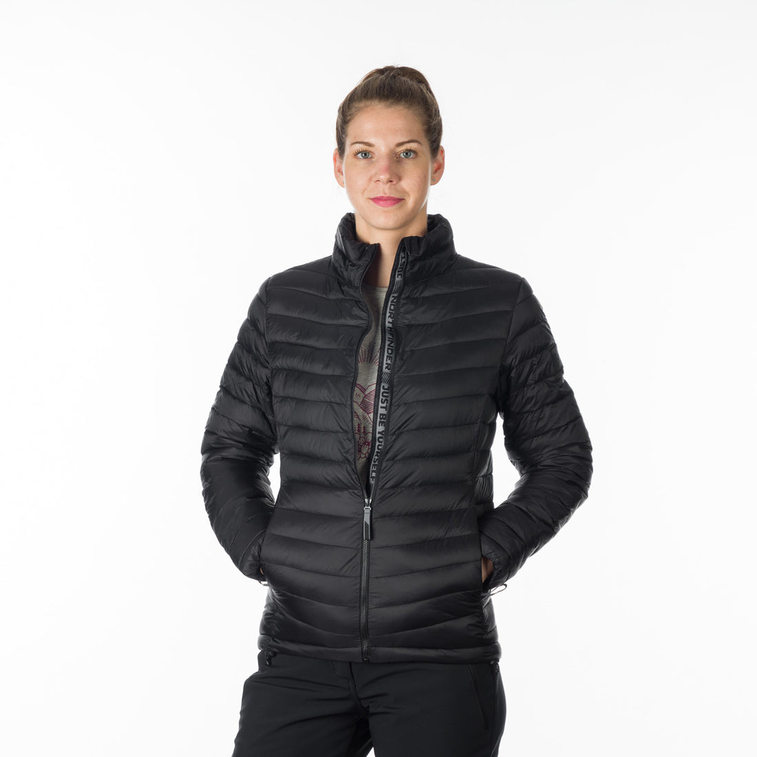 BU-6065SP women's sport lightweight like down elegant jacket CORNELIA