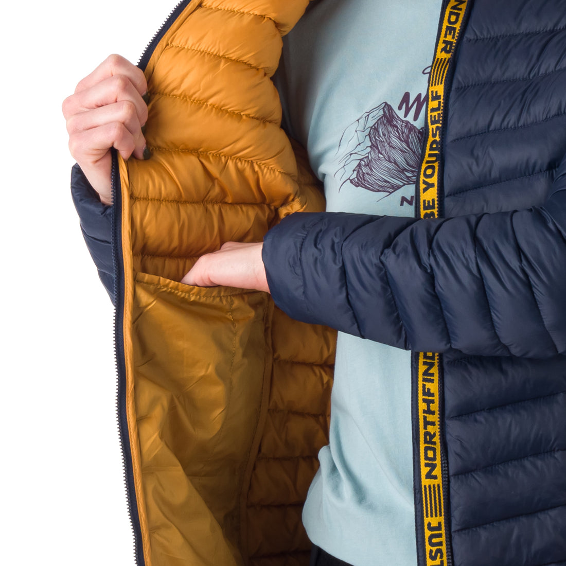 BU-6065SP women's sport lightweight like down elegant jacket CORNELIA