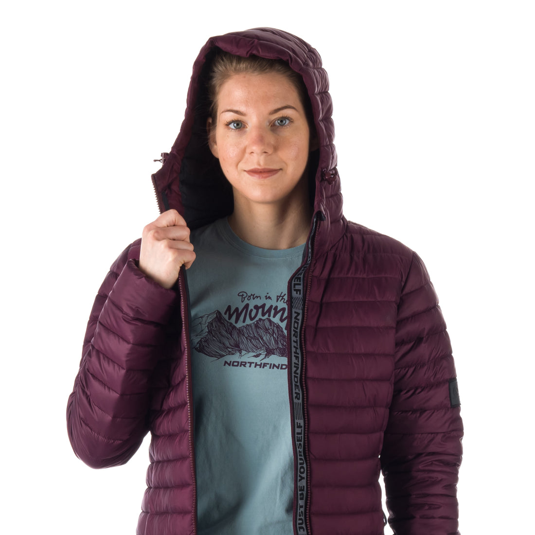 BU-6066SP women's sport like down jacket long style CUBA