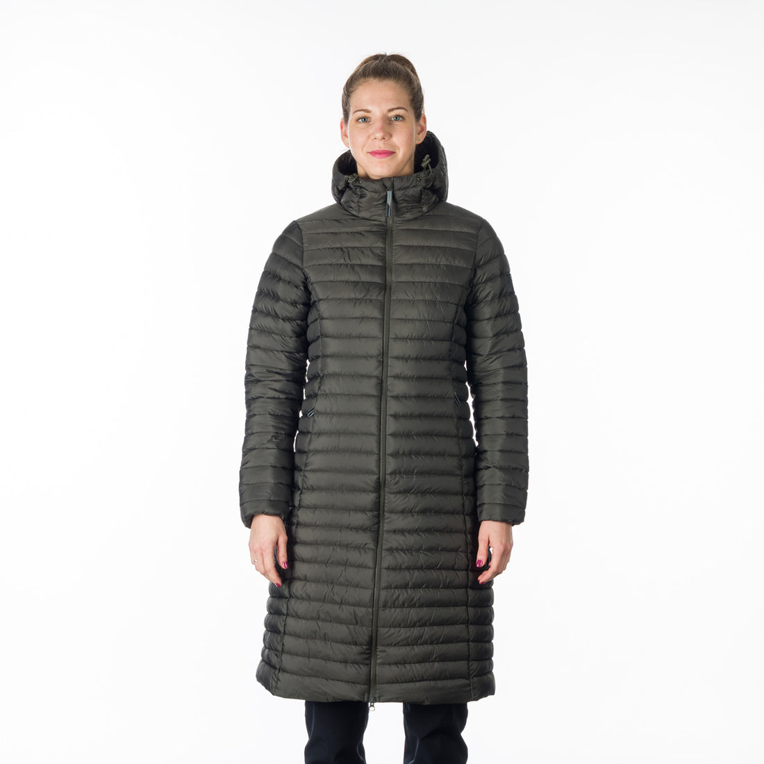 BU-6066SP women's sport like down jacket long style CUBA