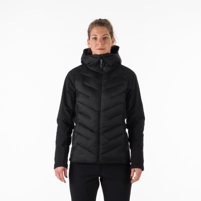 BU-6067SP women's trendy insulated jacket combination with softshell DESIREE