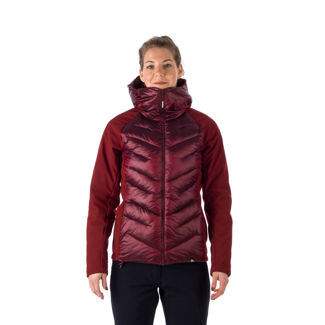 BU-6067SP women's trendy insulated jacket combination with softshell DESIREE