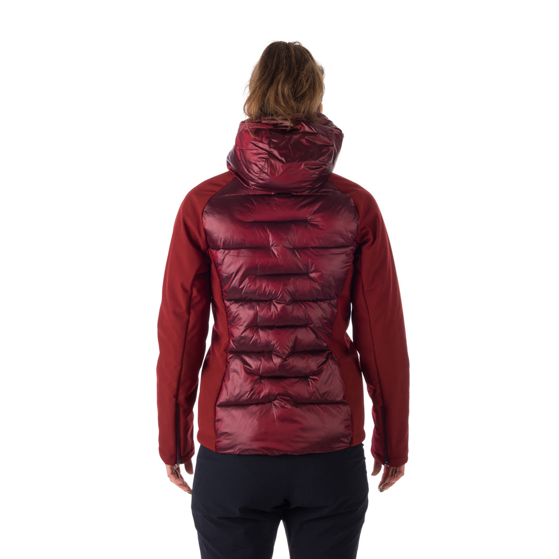 BU-6067SP women's trendy insulated jacket combination with softshell DESIREE