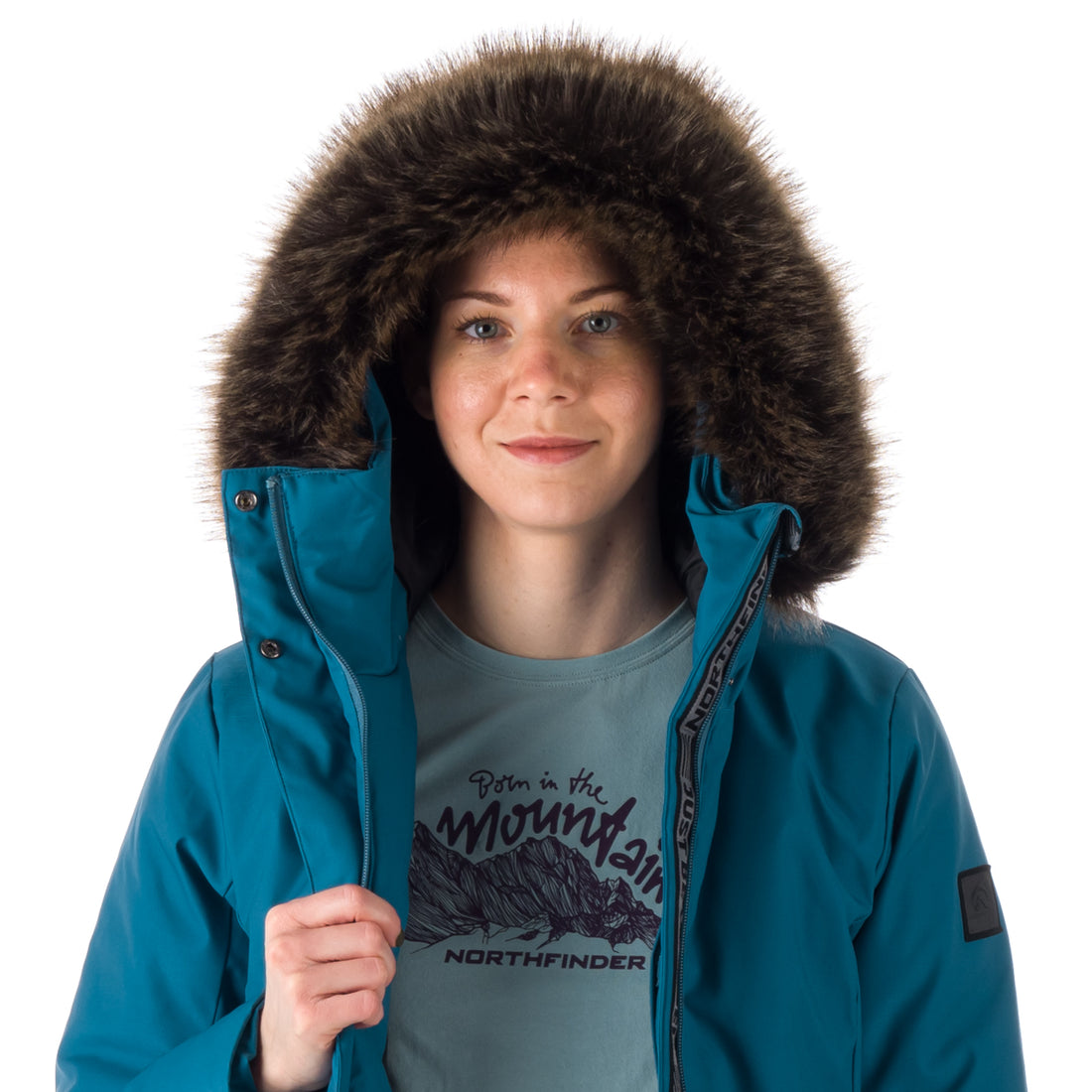 BU-6071SP women's lightweight semi fit jacket XENYIA
