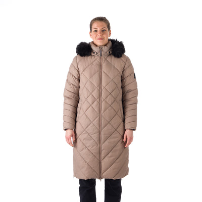 BU-6074SP women's casual like down jacket long style GINA