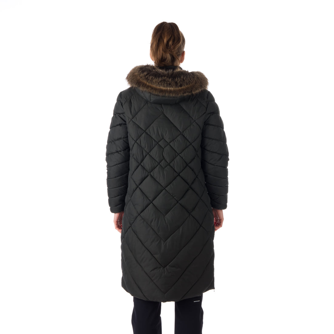 BU-6074SP women's casual like down jacket long style GINA