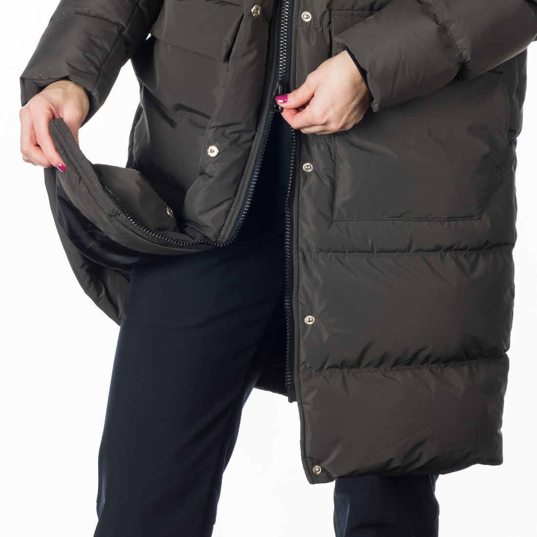 BU-6076SP women's casual trendy like down jacket HAANNA