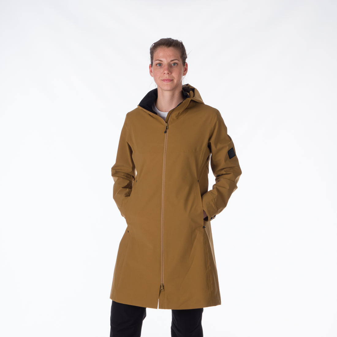 BU-6100OR women's outdoor waterproof mountain hardshell 3L coat JACQUELINE