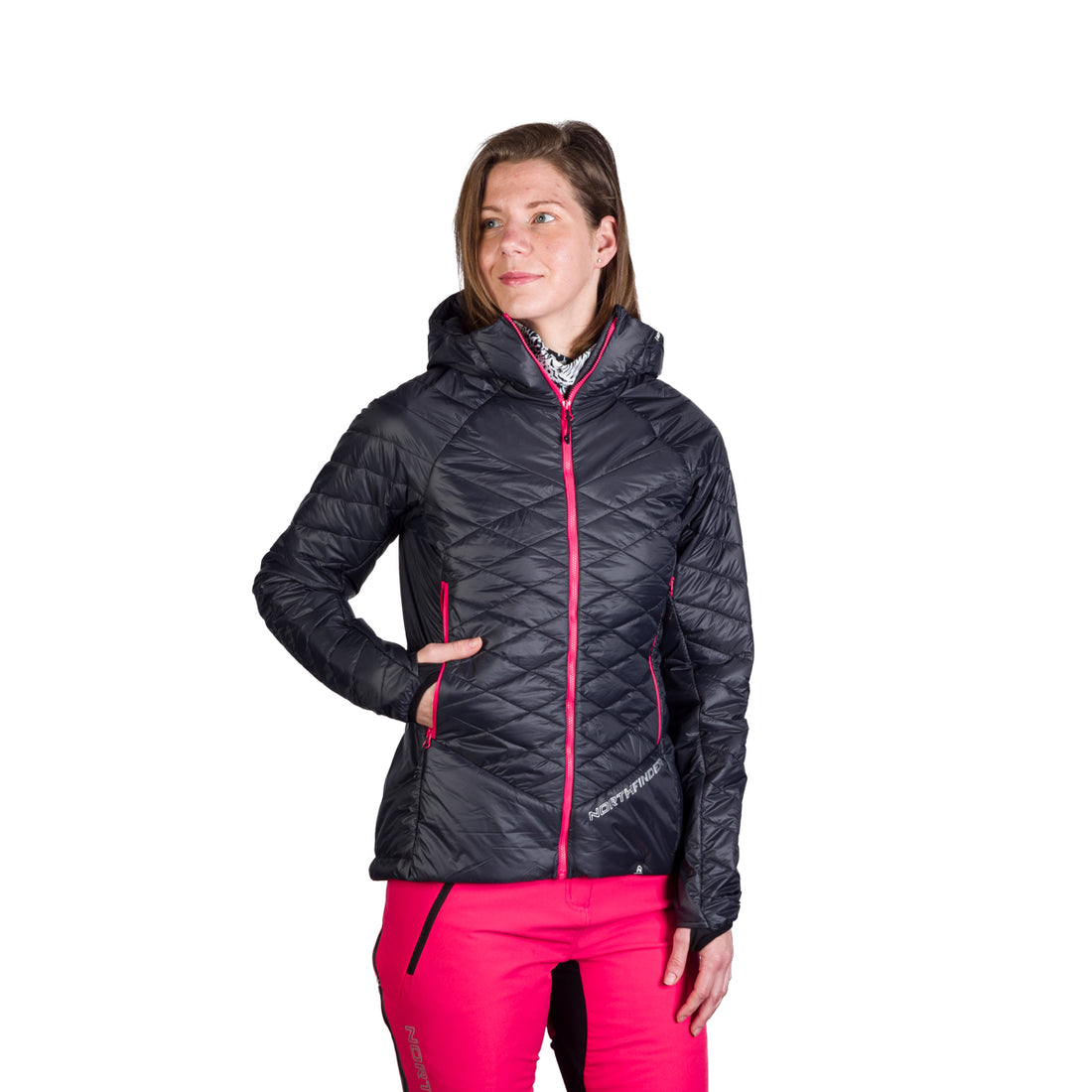 BU-61101SKP women's active ski-touring jacket padded Primaloft® Gold OPALENA