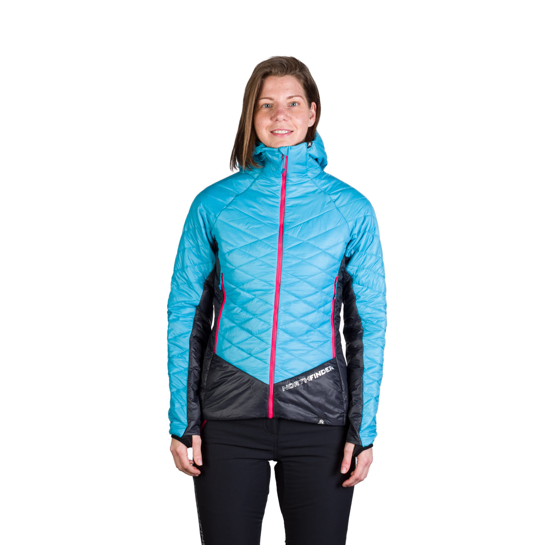 BU-61101SKP women's active ski-touring jacket padded Primaloft® Gold OPALENA