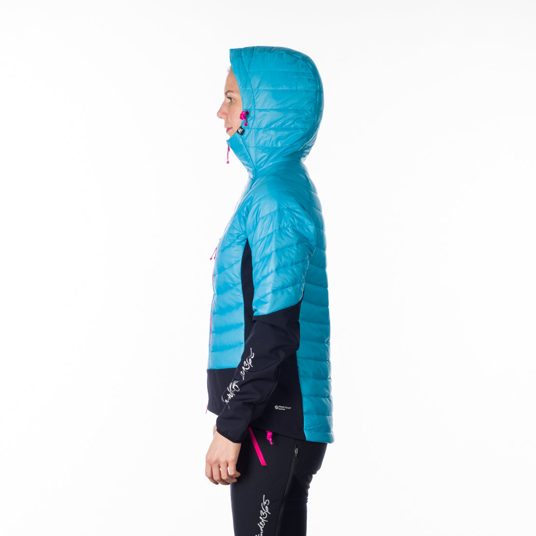 BU-6110SKP women's active ski-touring softshell hybrid jacket padded Primaloft Gold OPALENA