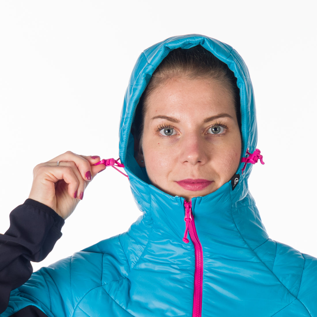 BU-6110SKP women's active ski-touring softshell hybrid jacket padded Primaloft Gold OPALENA