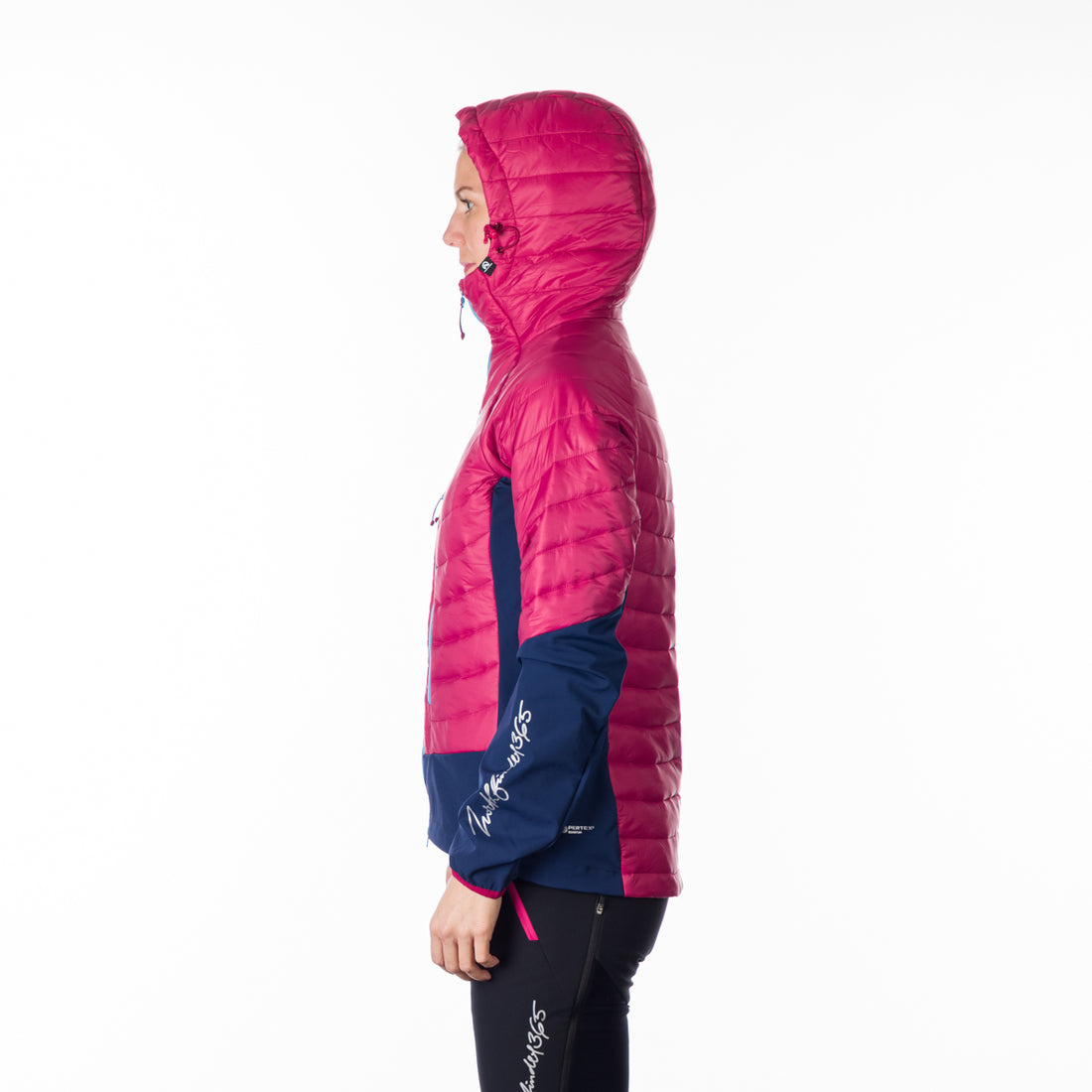 BU-6110SKP women's active ski-touring softshell hybrid jacket padded Primaloft Gold OPALENA
