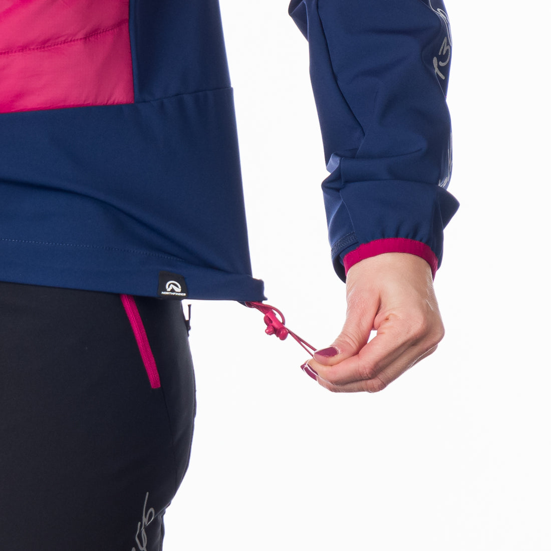 BU-6110SKP women's active ski-touring softshell hybrid jacket padded Primaloft Gold OPALENA