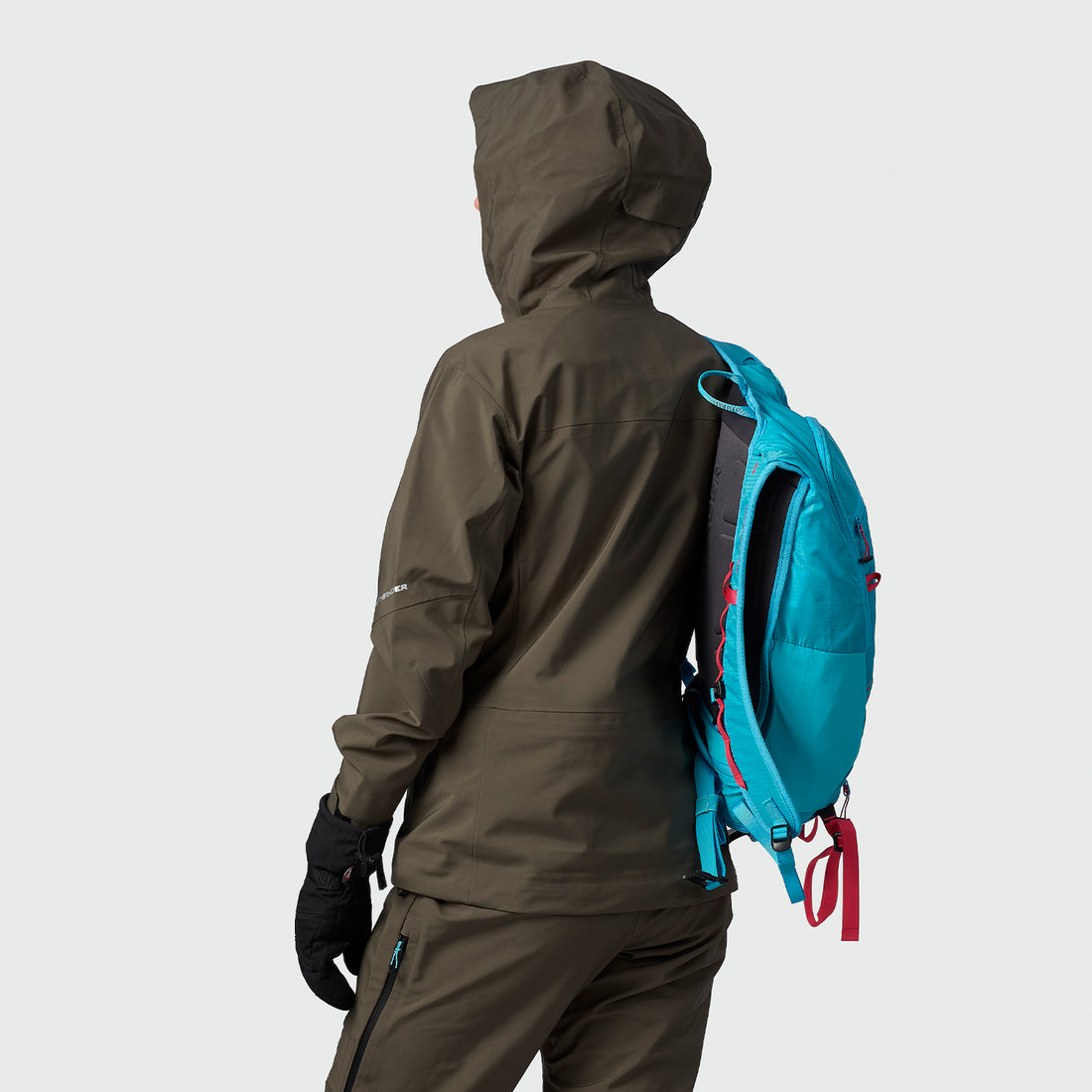 BU-6112SKP women's ski-touring technical hardshell jacket Dermizax™EV MURANSKA