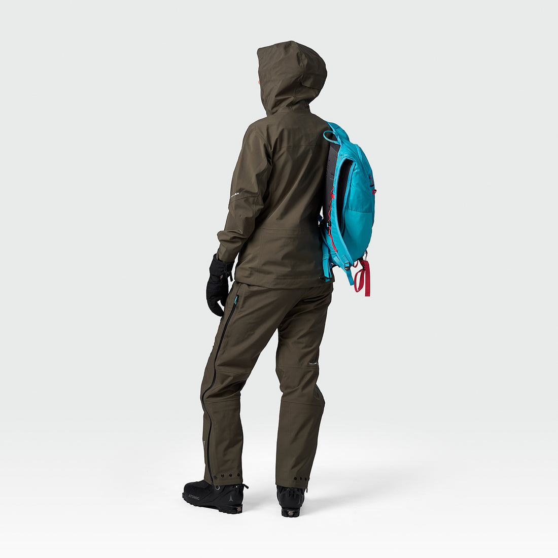 BU-6112SKP women's ski-touring technical hardshell jacket Dermizax™EV MURANSKA
