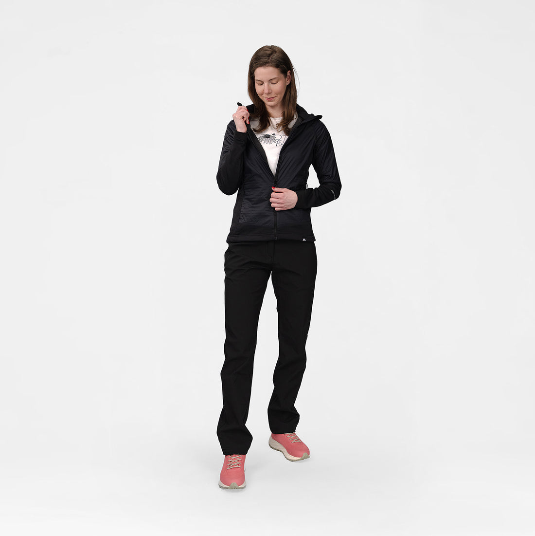BU-6125OR Women's hybrid jacket with active insulation BERNINA