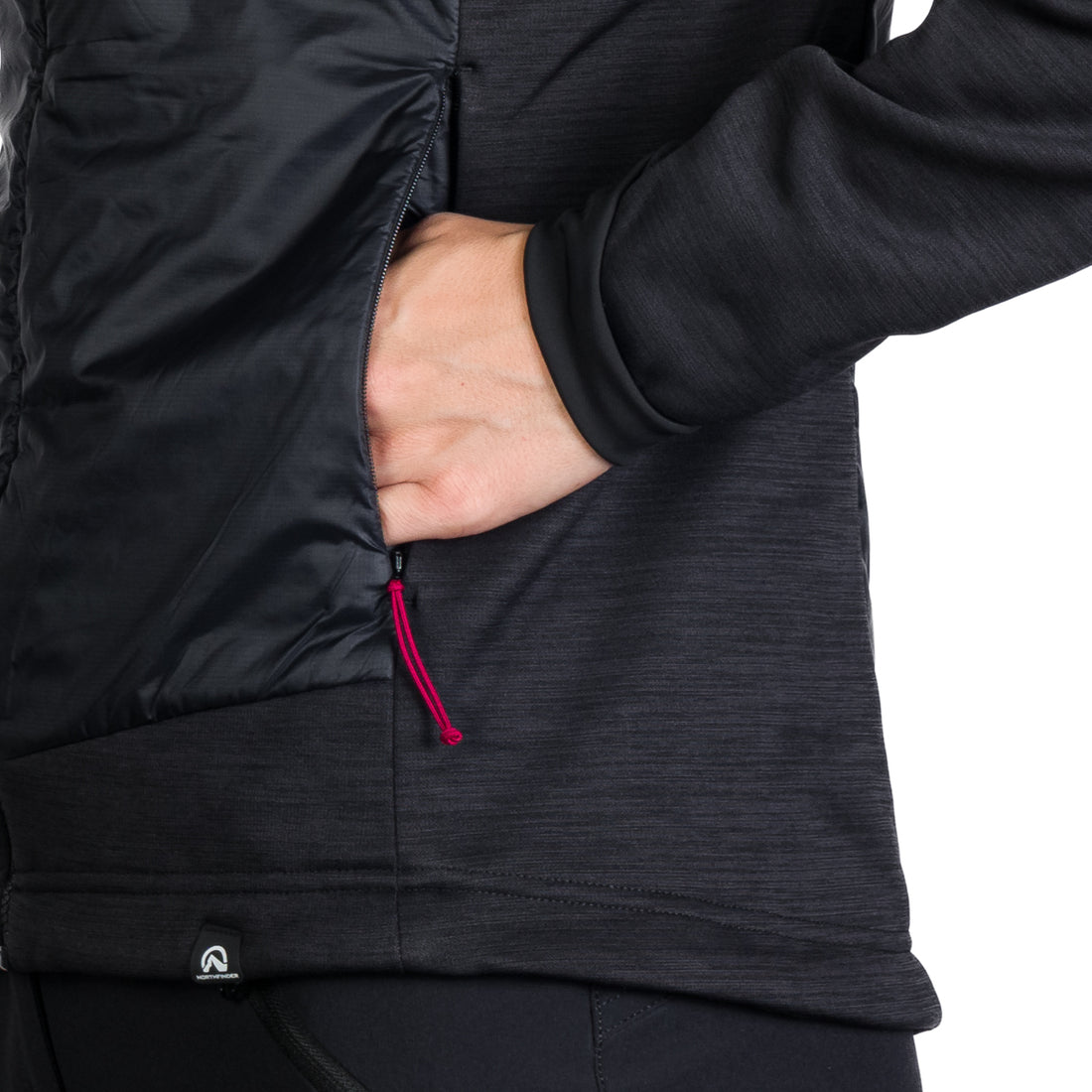 BU-6125OR Women's hybrid jacket with active insulation BERNINA