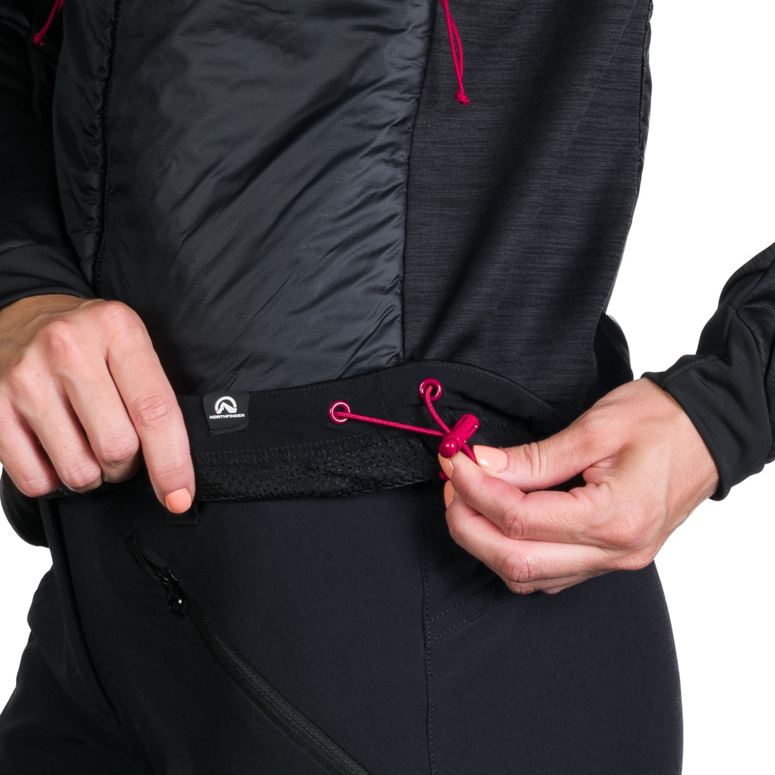 BU-6125OR Women's hybrid jacket with active insulation BERNINA