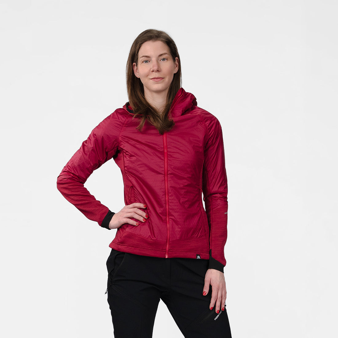 BU-6125OR Women's hybrid jacket with active insulation BERNINA