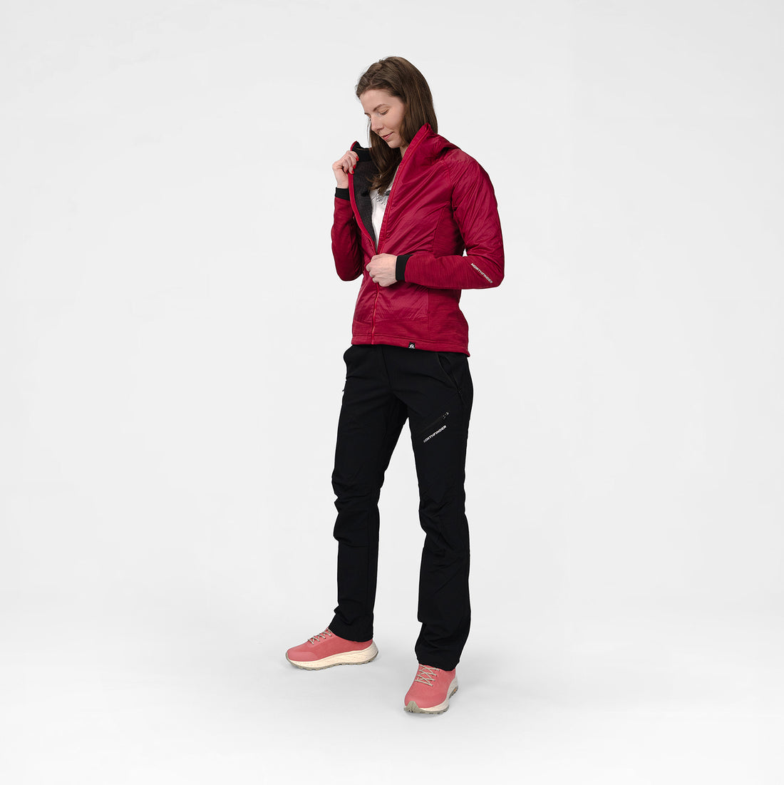 BU-6125OR Women's hybrid jacket with active insulation BERNINA