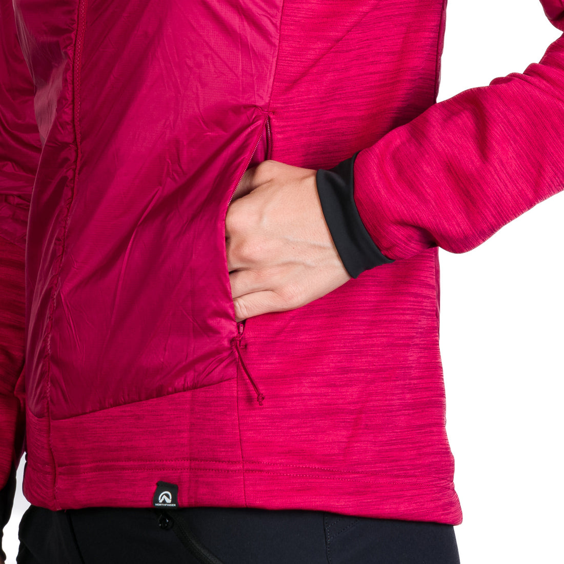 BU-6125OR Women's hybrid jacket with active insulation BERNINA